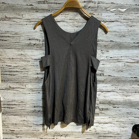 Banana Republic gray open size sleeveless shirt size XS - Picture 7 of 9